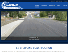 Tablet Screenshot of lbchapman.com